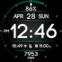 Modul Class digital watch face