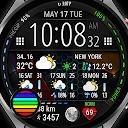 Digital Weather Watch face P1