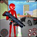 Stickman Monster Rope Hero: City Crime Simulator