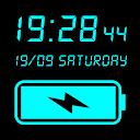 Digital Clock & Battery Charge