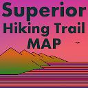 Superior Hiking Trail Data Map