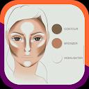 Tutorial on makeup contours