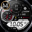 MD204 - Digital watch face