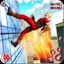 Flying Ninja Super Hero - Rescue Survival Game 3D