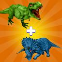 Merge Dinosaurs Battle Fight