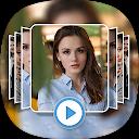 歌の写真ビデオエディタ