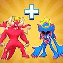 Monster Rampage: Merge Rainbow