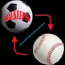 Combo:goalkeeper & baseball